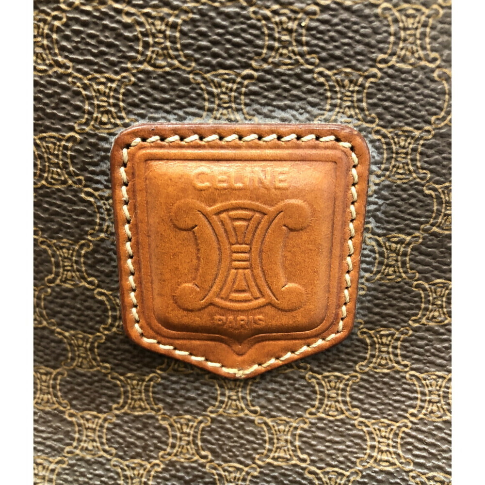 Celine Boston Macadam Shoulder Bag Tan - Picture 4 of 6